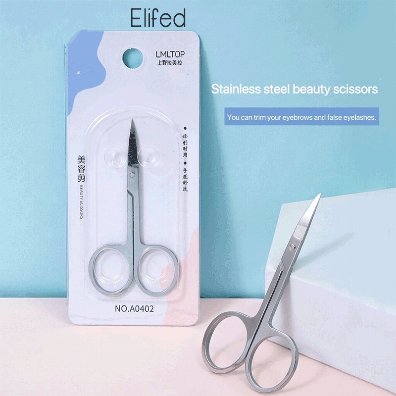 Gunting Kuku / Alis / Bulu Hidung / Wajah Bahan Stainless Steel Untuk Manicure