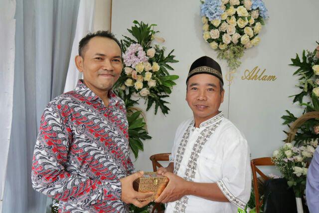 Vm Kemeja Batik Casual Slimfit Panjang Abu Muda - Long Slim Shirt B-207