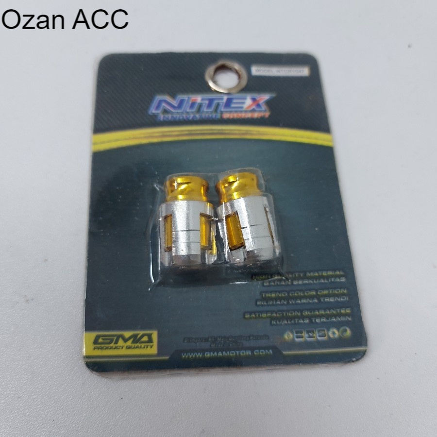 tutup pentil cnc nitex NEW NMAX AEROX LEXI NEW PCX ADV VARIO  semua motor