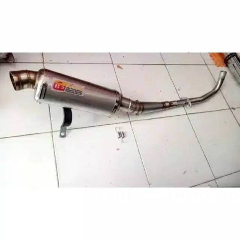 Knalpot CLD C3 Oval Vega Jupiter Supra Blade Shogun Smash Revo C70