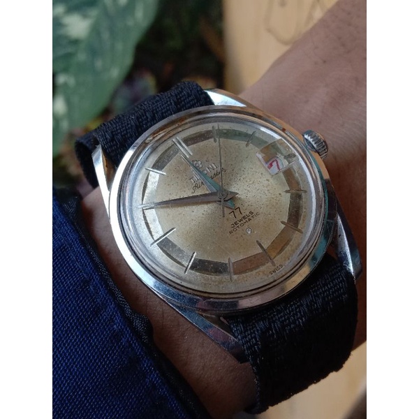 jam tangan titoni airmaster 77 original or jam tangan vintage titoni77