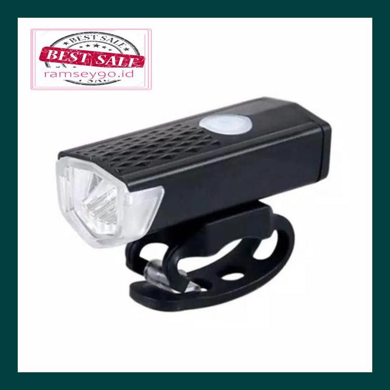 Aksesorizlp Lampu Depan Sepeda Led - Usb Bike Light Rechargeable 594Yt