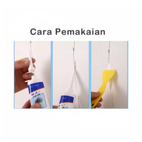 Wall Repair Pasta Dempul Penambal Dinding Cream Instan Water Proof