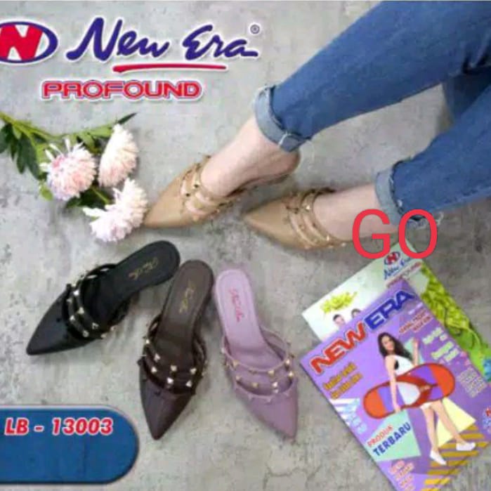 BB NEW ERA LB.13003 SEPATU SANDAL WEDGES Sepatu Karet Cewek Jelly 37/40 Murah