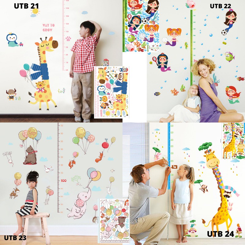 WALL SETIKER WALLPAPER STIKER WALLSTIKER STICKER WALLSTICKER DINDING UKURAN PENGUKUR UKUR TINGGI BADAN ANAK ANAK WALSTICKER TEMBOK WALSTIKER KARAKTER DEKORASI RUMAH UTB PAPER RUANG KAMAR TIDUR PREMPUAN BALITA COWOK CEWEK KARTUN JERAPAH UNICORN SUPER HERO