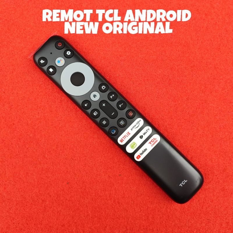 REMOT REMOTE TV TCL ANDROID SMART TERBARU ORIGINAL