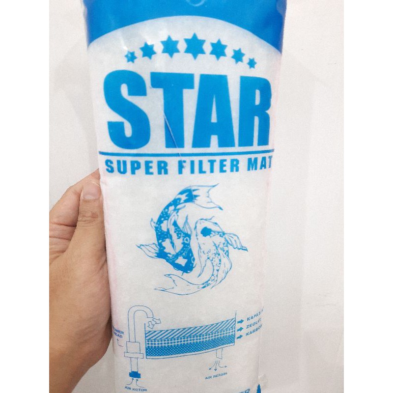 Kapas filter aquarium SURYA kapas STAR