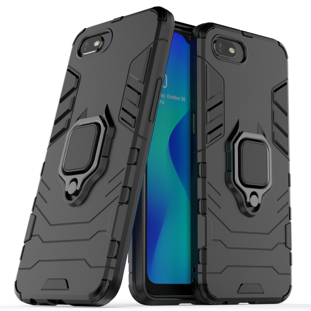 HP Untuk OPPO A1K OPPOA1K Casing Shockproof Keras Plastik