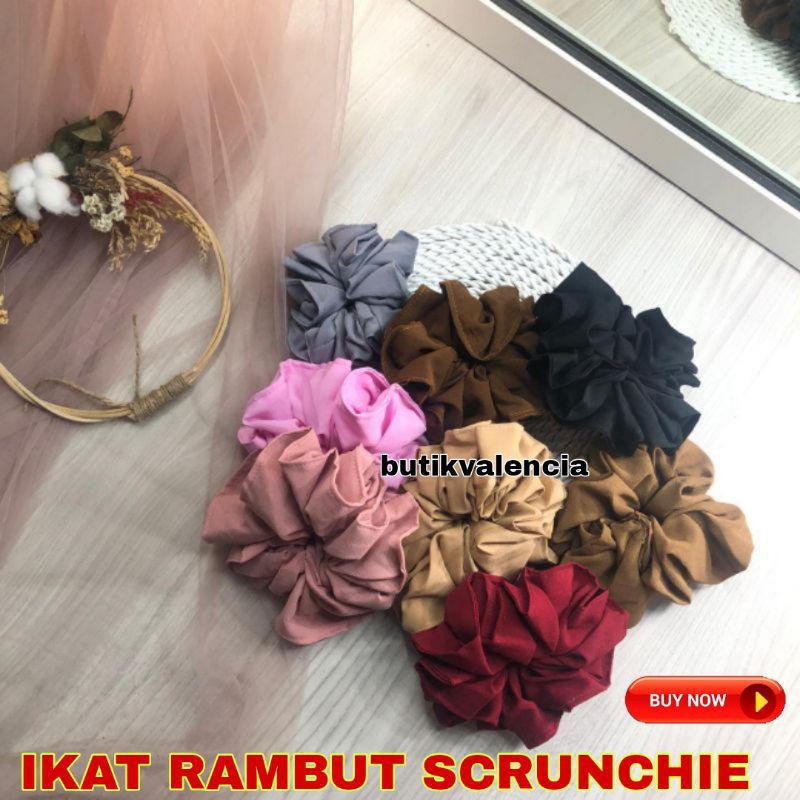 Cepol Hijab Mini / Scrunchie Mini /Scrunchie Mini / Ikat Rambut Non Volume (1kg 40pcs)