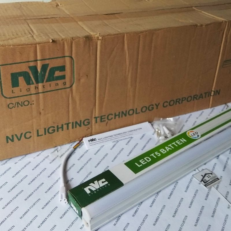 Lampu TL T5 NVC 7watt 60cm T5606 cool white