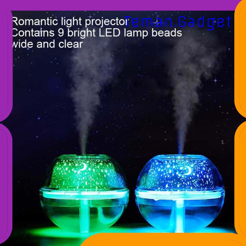 TG-CE083 Taffware HUMI Humidifier LED Night Projection Lamp 500ml - HUMI H99