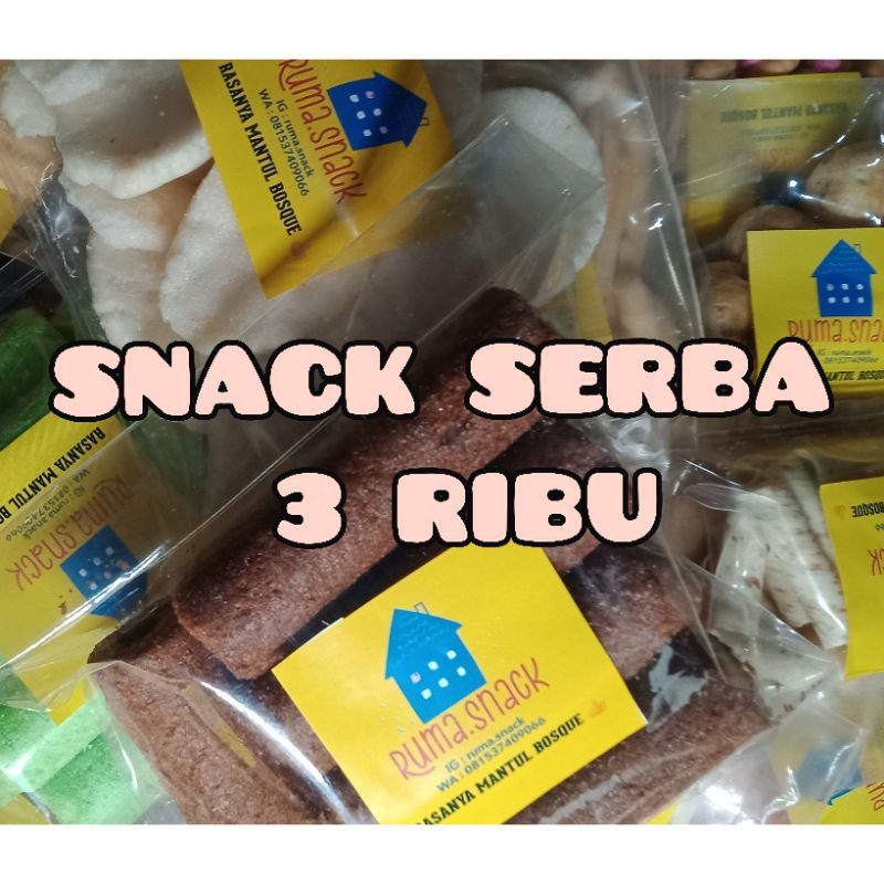 

SNACK KILOAN MURAH SERBA 3RIBU (PART 2)