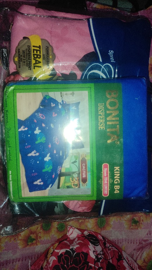 Bedcover California King 180x200cm Pink Flamingo