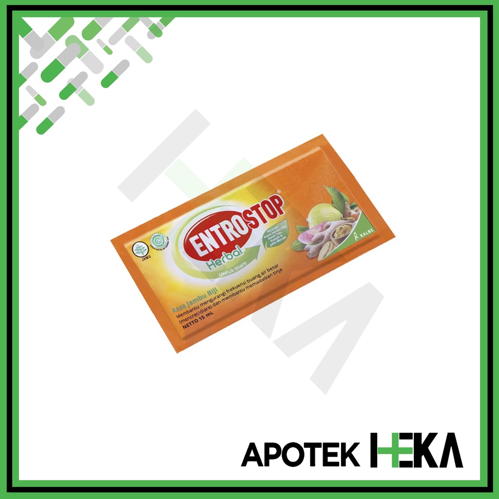 Entrostop Herbal Dewasa 1 Sachet - Obat Alami Diare Mencret (SEMARANG)