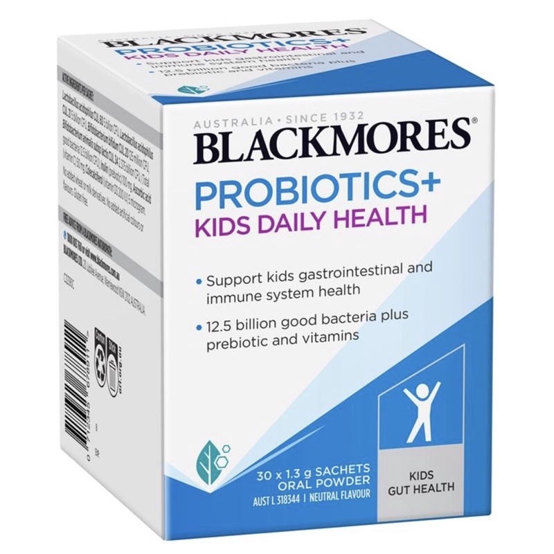 Blackmores Probiotics Probiotics+ Kids Daily 30 x 1.3g Oral Powder Bubuk Sachets Anak