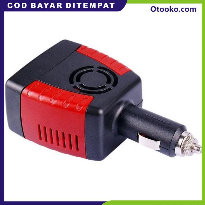 Adapter Compact Power Car Inverter 150W 220V AC DC EU Plug 5V 1 USB