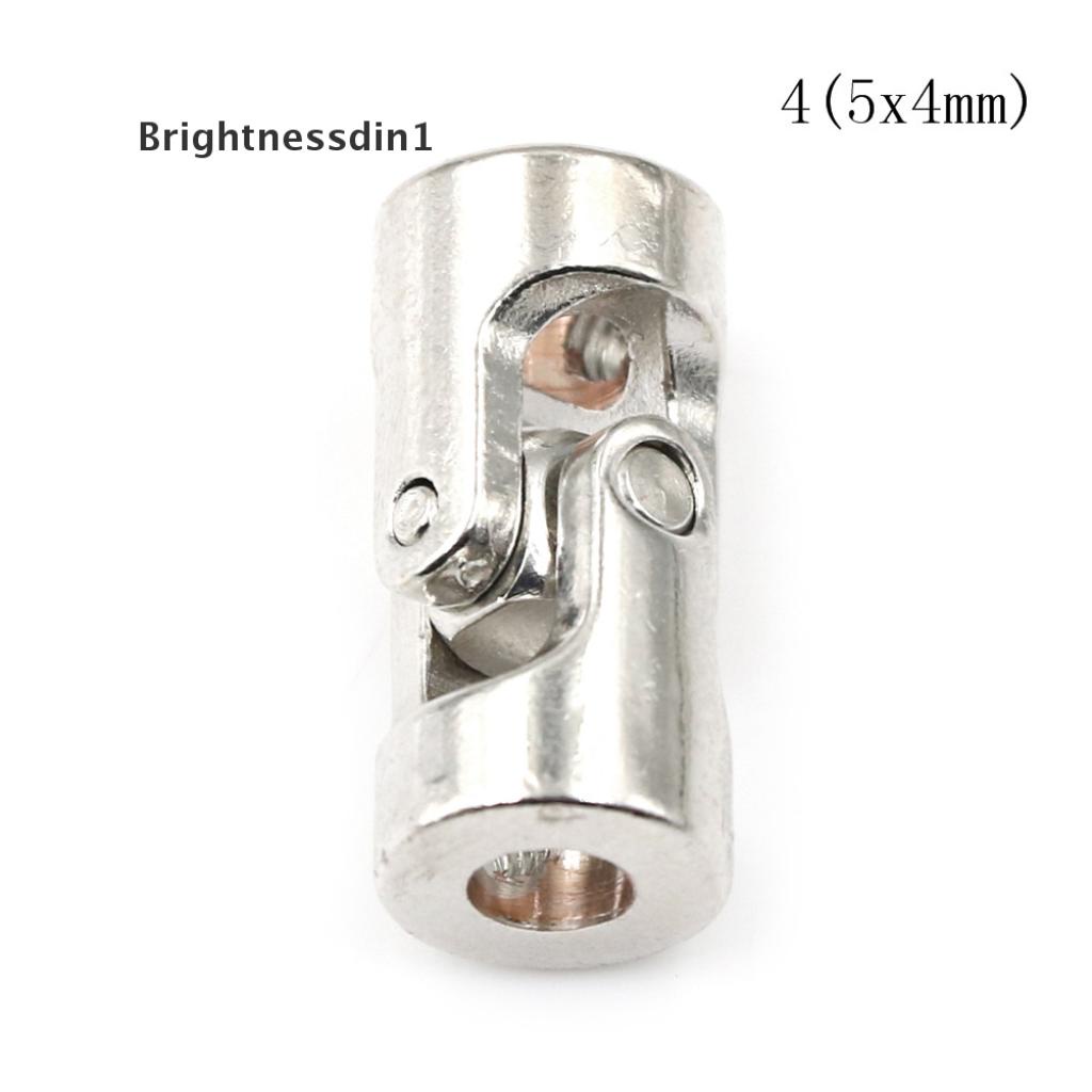 [Brightnessdin1] RC Boat Metal Cardan Joint Gimbal Couplings Universal Joint Accessories #