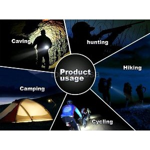 Senter Lampu Flaslight SWAT Police T6 dual baterai Berkualitas