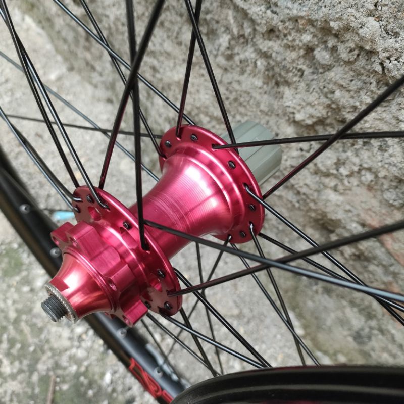 Wheelset 27.5 Raze pro Rim R7+Hub freehub Raze Pro 32 hole Suara Tawon Sepasang depan belakang