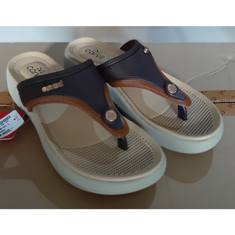 sandal wanita-sandal jepit-sandal hak sedang-sandal hak 3cm-sandal carvil-caroline01-sandal kasula.