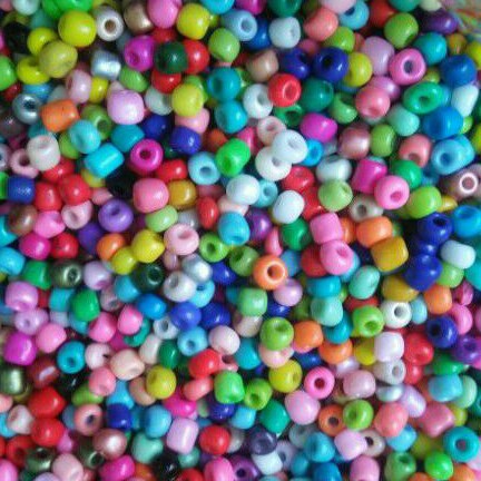 20g 6/0 = 4mm Payet manik mote pasir Hirosima glass beads