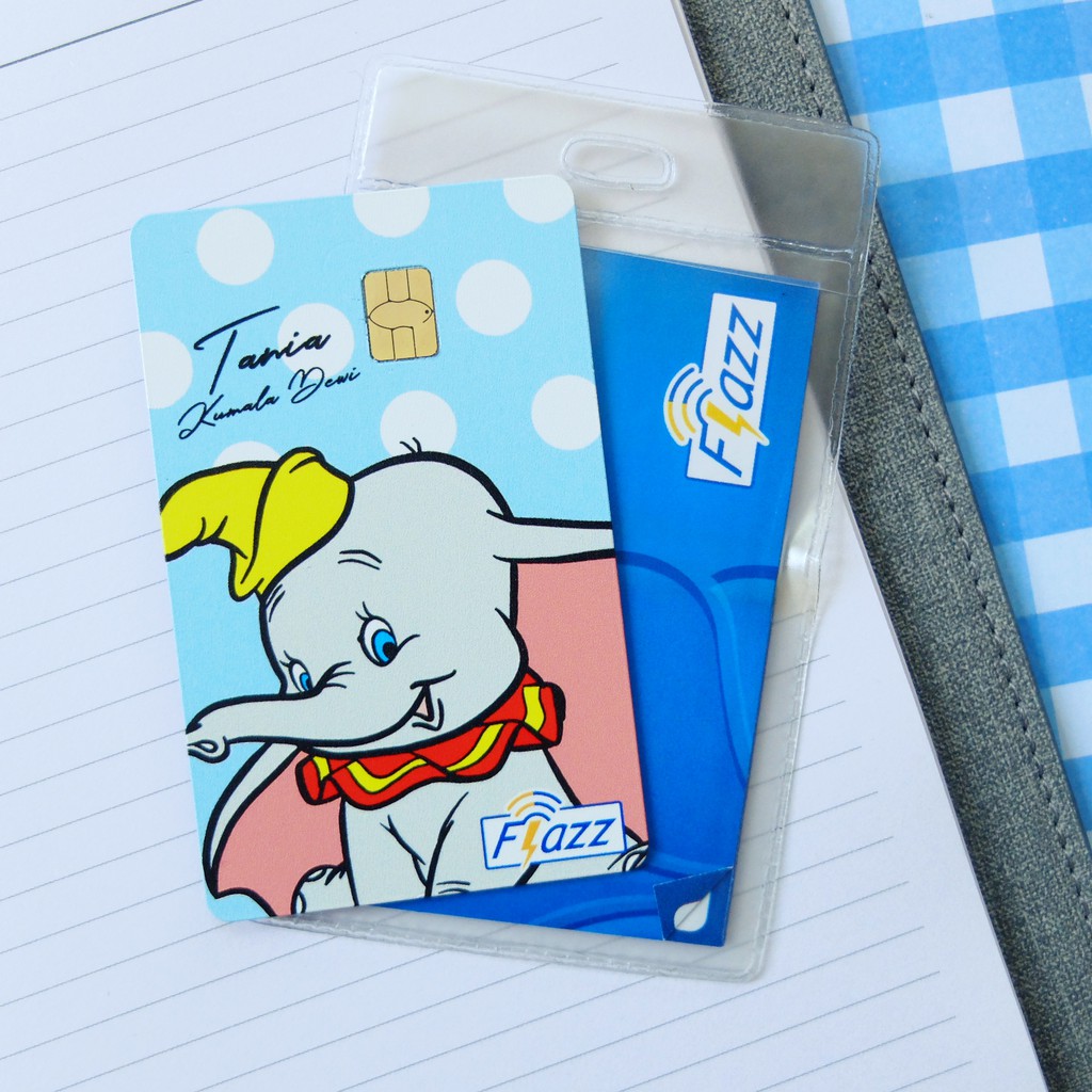 Custom FLAZZ BCA GEN 2 Bisa NFC  Cetak 1 / 2 Muka / Bolak Balik Design Suka Suka