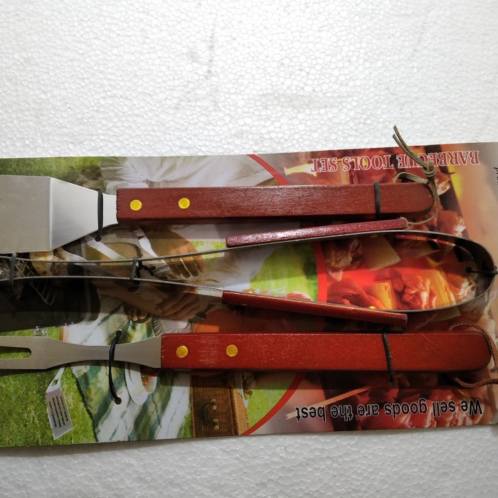 Perlengkapan Barbeque / Barbeque Tools set 3in1