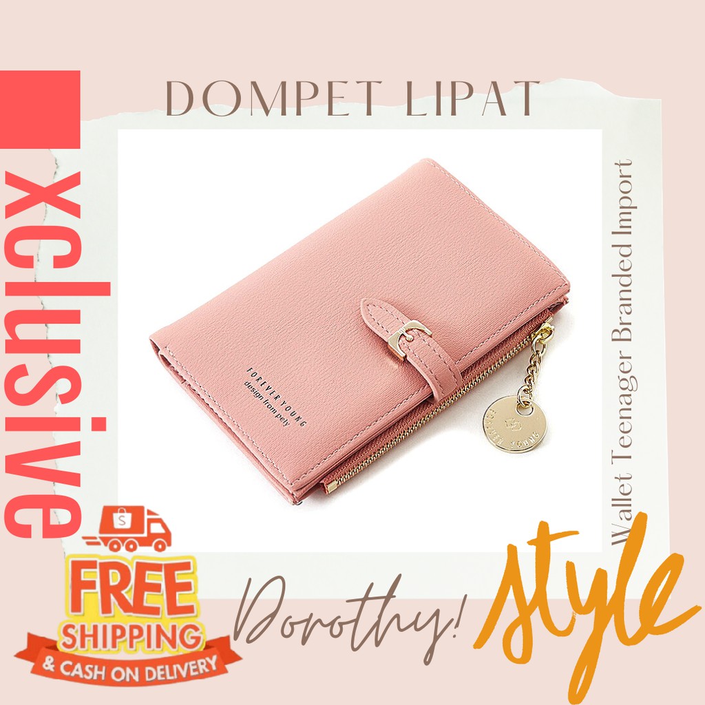 Dompet Wanita DOROTHY Dompet Cewek Dompet Lipat Mini Dompet Murah Model Import