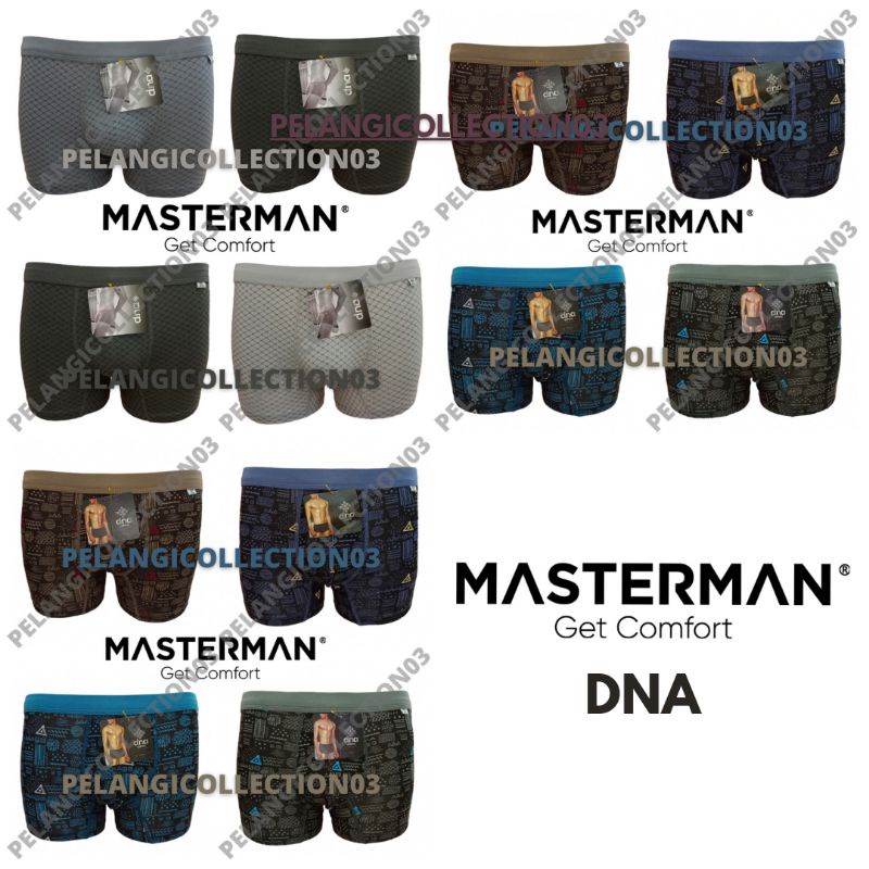 CELANA DALAM PRIA BOXER DNA MASTERMAN