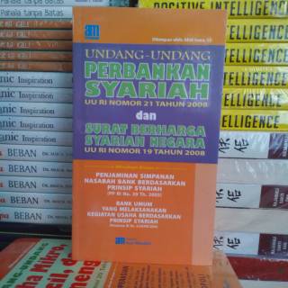 Buku Uu Perbankan Syariah Surat Berharga Syariah Negara