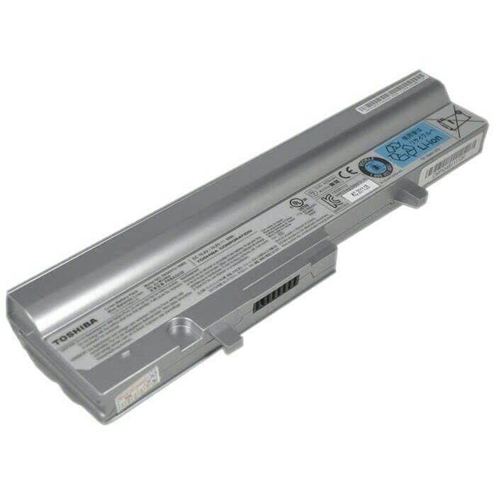 Baterai Laptop Toshiba - ORIGINAL TOSHIBA NB300, NB301, NB302, NB303, NB305 - Silver