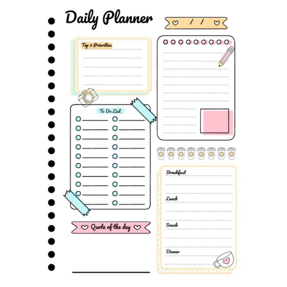 

DAILY PLANNER A5