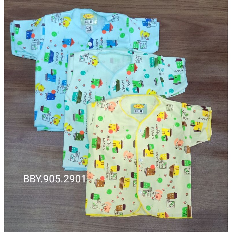 6 PCS Baju bayi new born kutung / Baju bayi katun / Baju bayi murah/ pakaian bayi