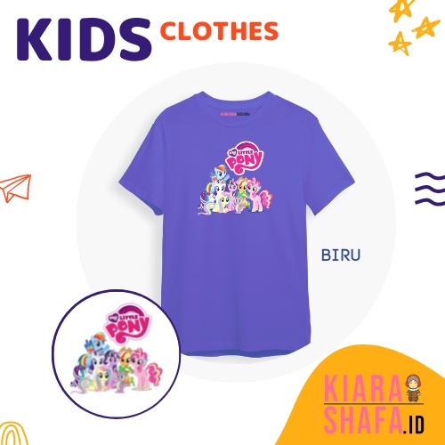 Kiarashafa - Baju Anak / Kaos Anak Little Pony