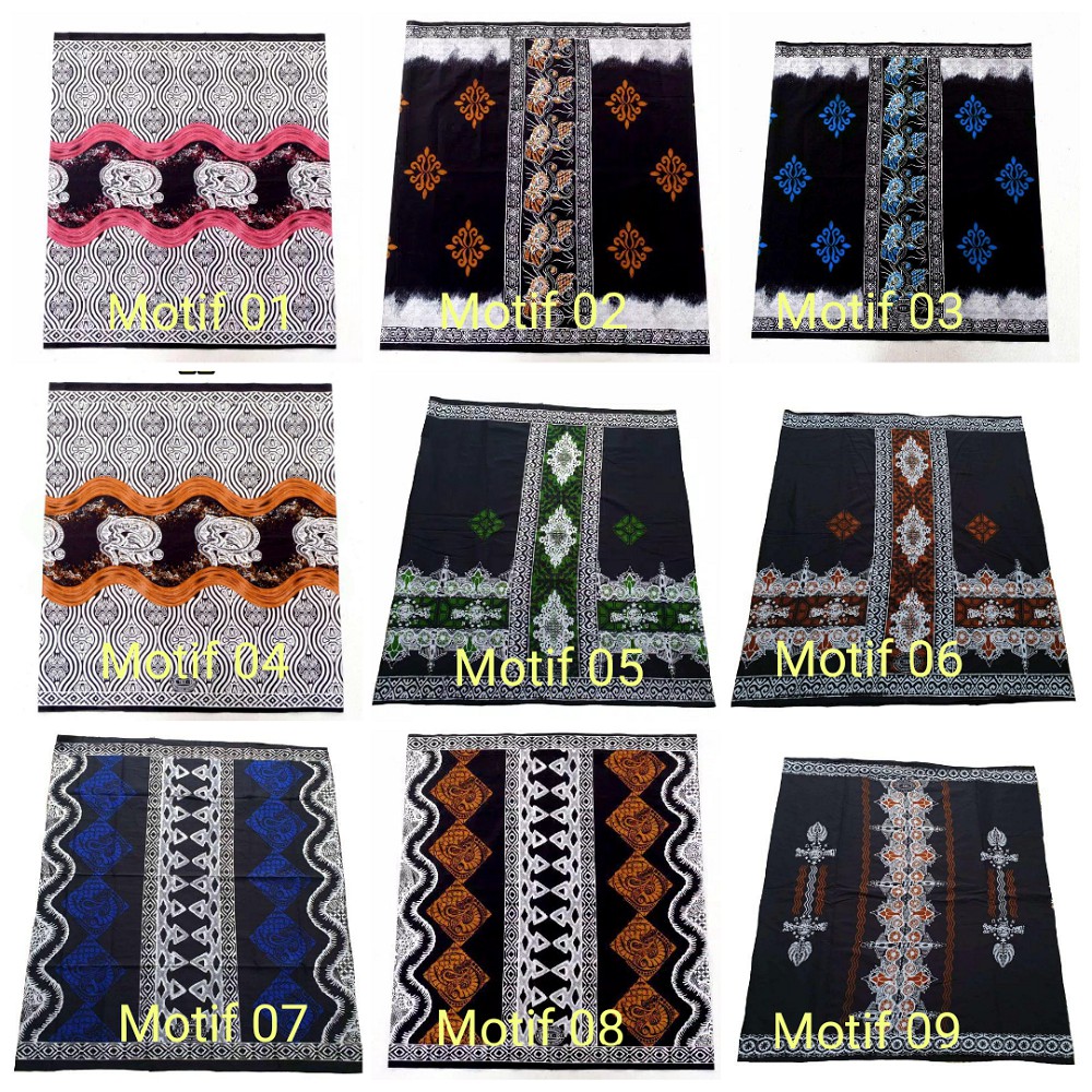 Promo Harga Sarung Wadimor Batik Nu