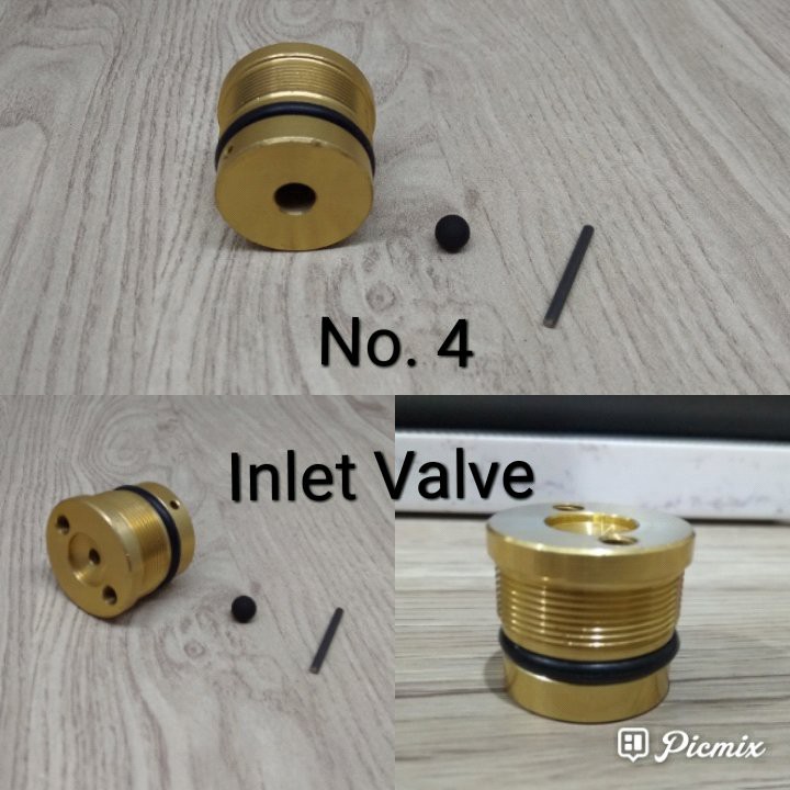 No4 Sparepart Pompa PCP LITE SCORE QUPB EASY PLUG INLET VALVE