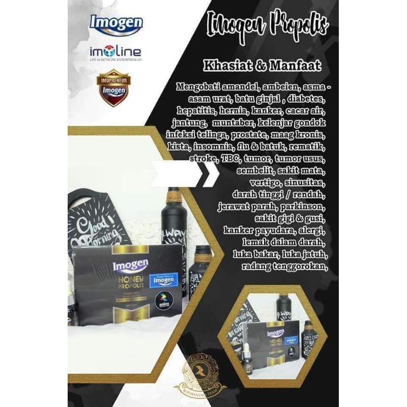 Imogen Honey Propolis 100% asli