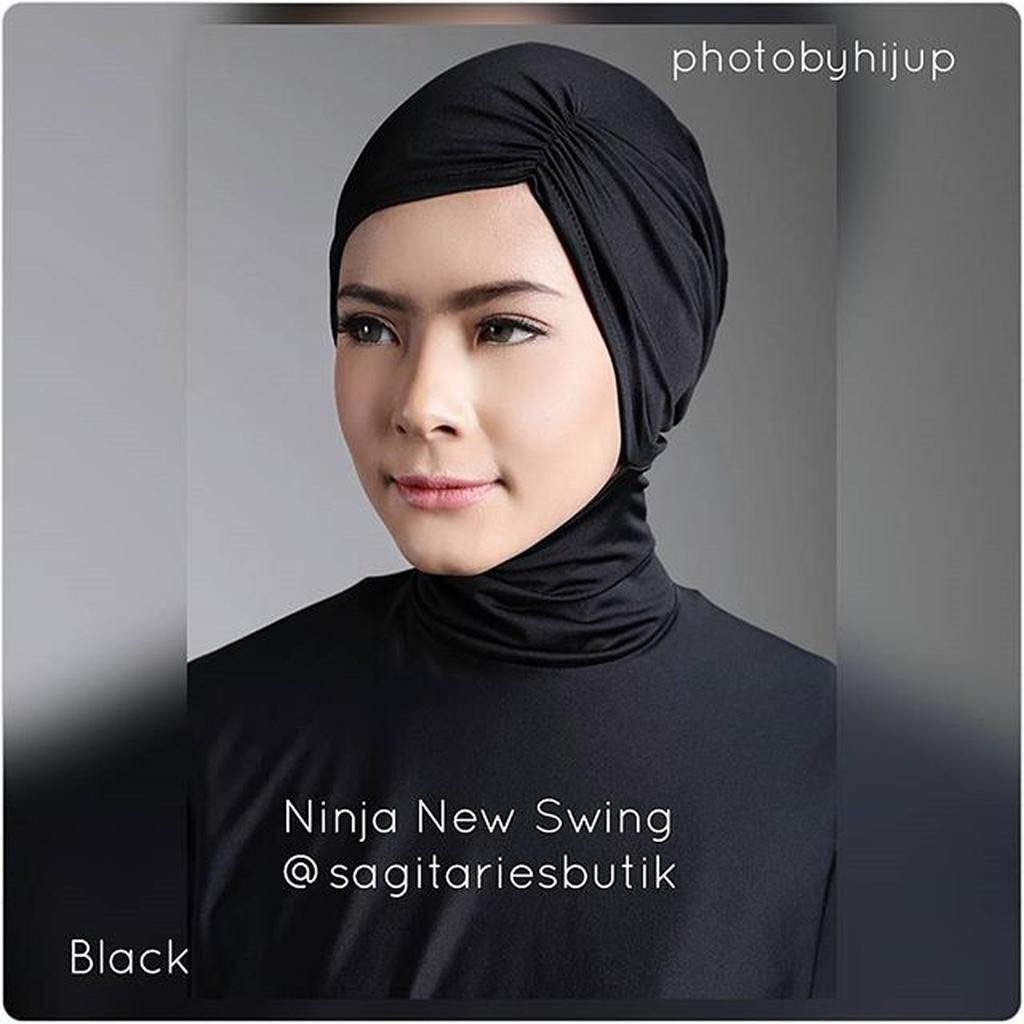 Inner Ninja New Swing anti pusing ciput kerut Jilbab Antem Ciput Hijab Antem Kerudung Anti Tembem