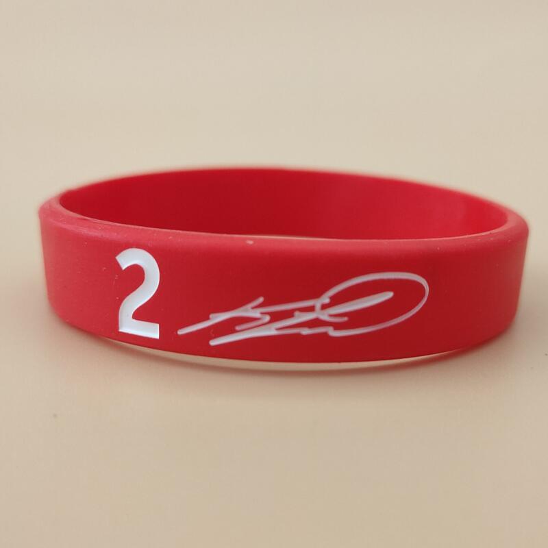 Gelang Tangan Silikon Desain NBA baller Basket star 2 Kawhi Leonard glow in the dark