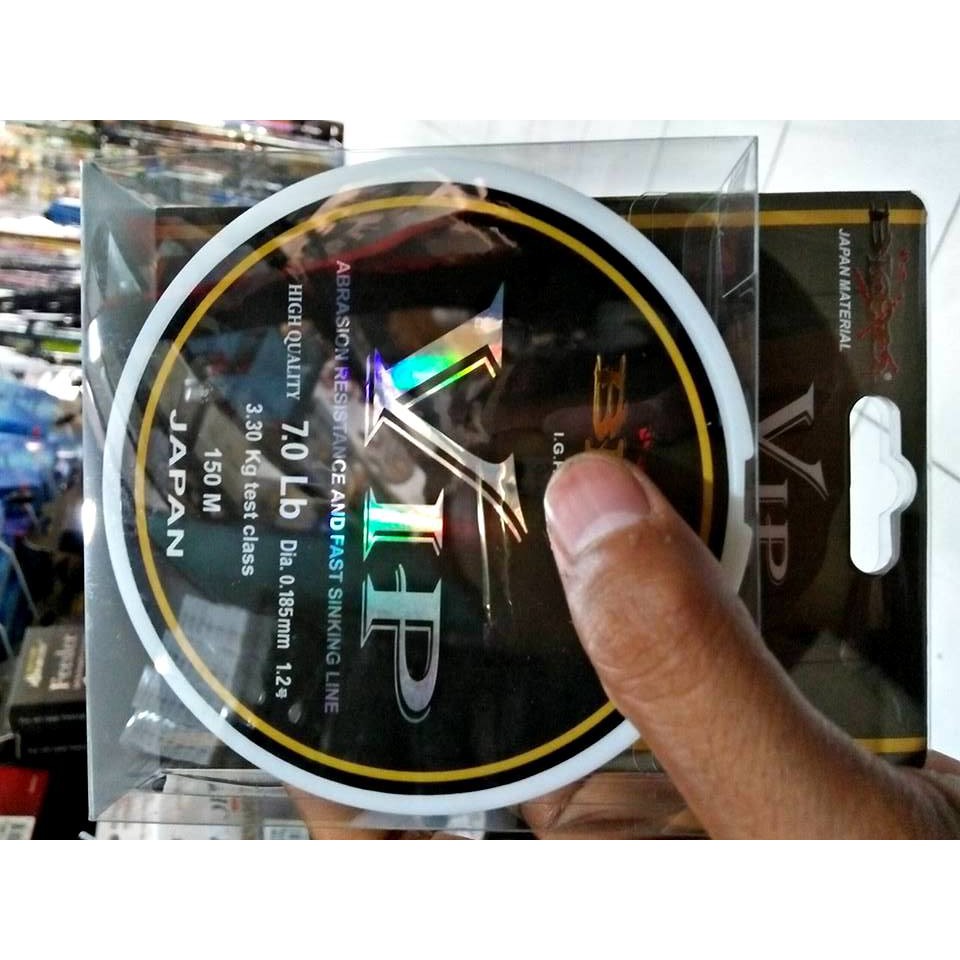 SENAR PANCING BLOOD VIP 7 LB 0.185 MM SUPER BOND POLYMER