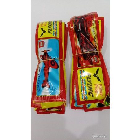 Mainan Pesawat Busa Flying Glider Isi 12 pcs