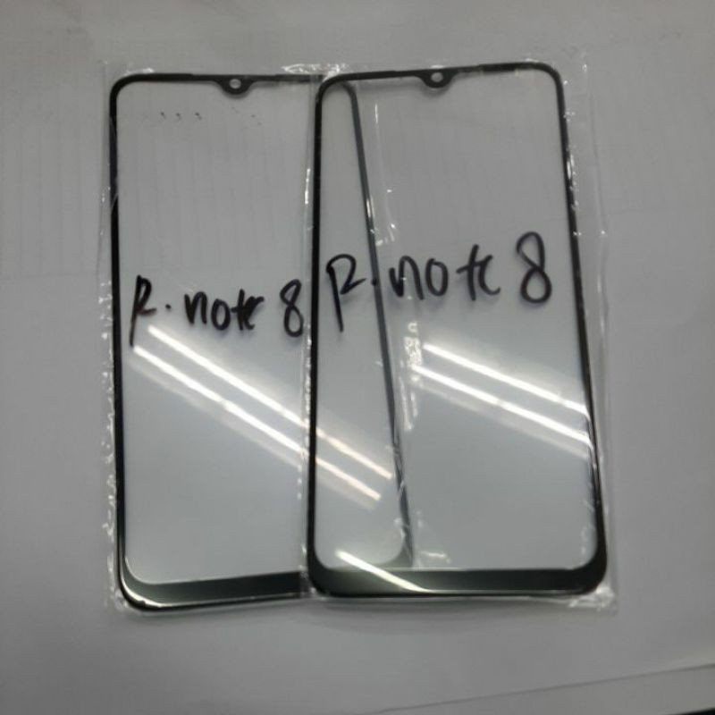 kaca lcd kaca depan xiaomi redmi note 8/glass lcd redmi note 8 pro
