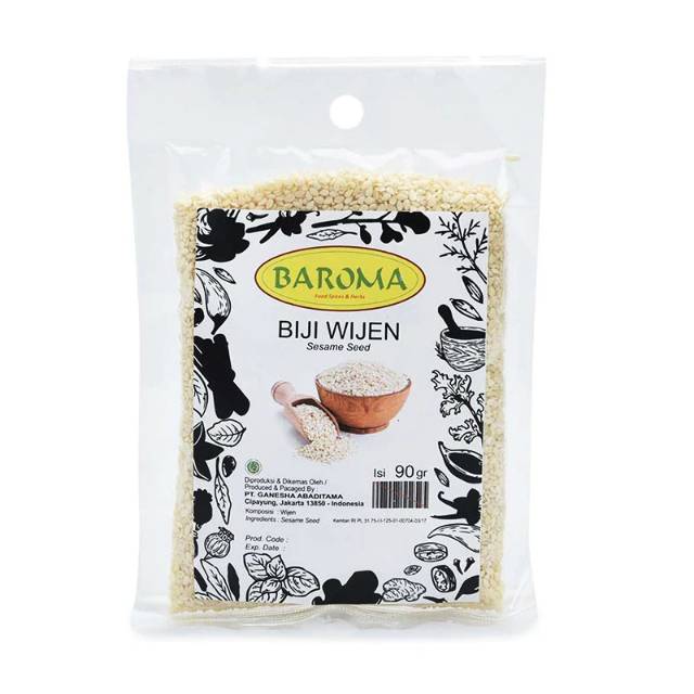 

Biji wijen 90gr