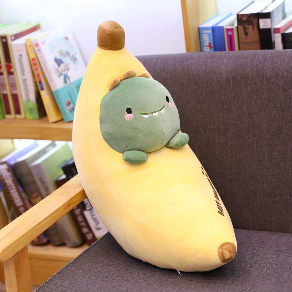 banana crocodile plush