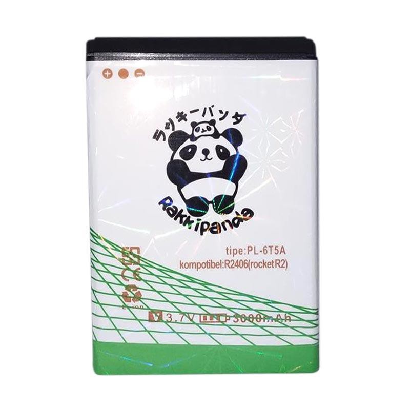 Baterai/Battery Double Power Double Ic Rakkipanda Polytron Rocket R2 / R3 (PL6T5A)