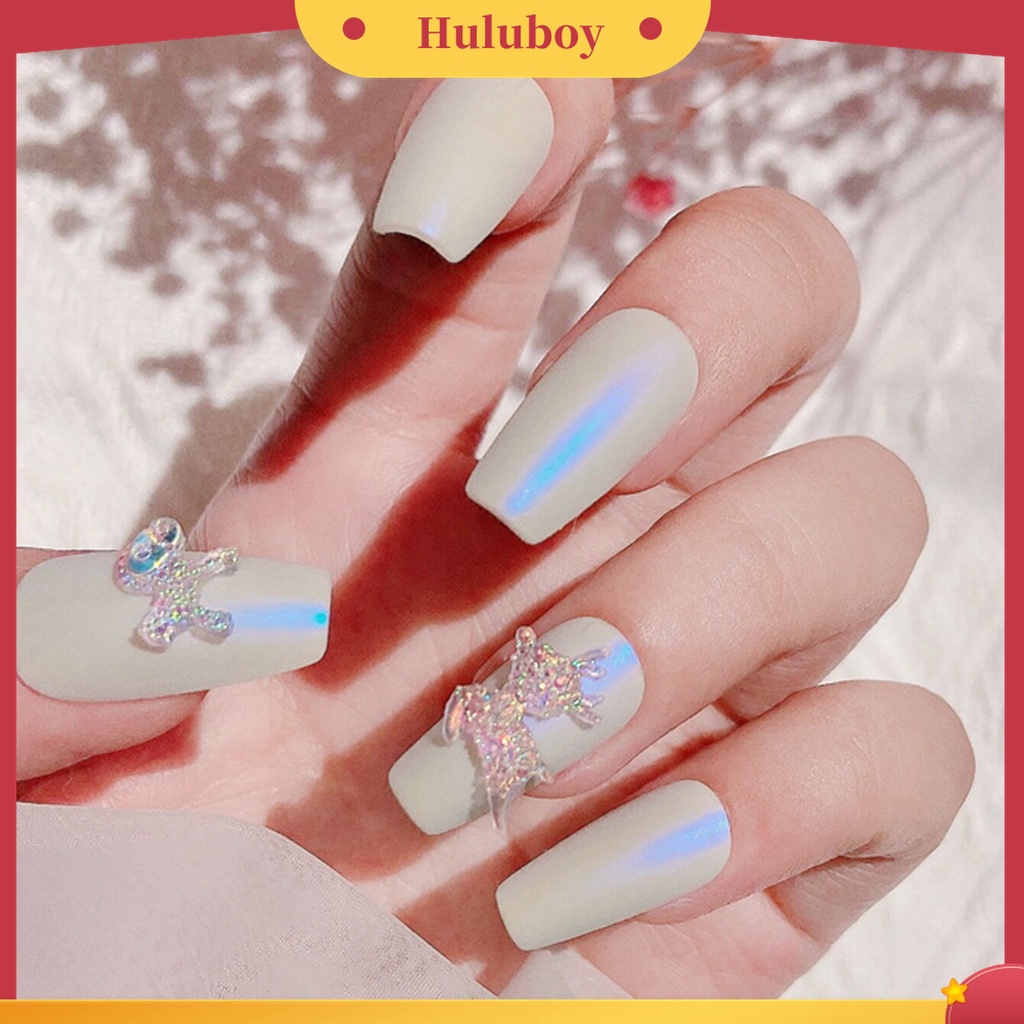 Huluboy Huluboy♡ 30pcs / Pak Hiasan Kuku Bentuk Mahkota / Binatang Bahan Resin Untuk Nail Art