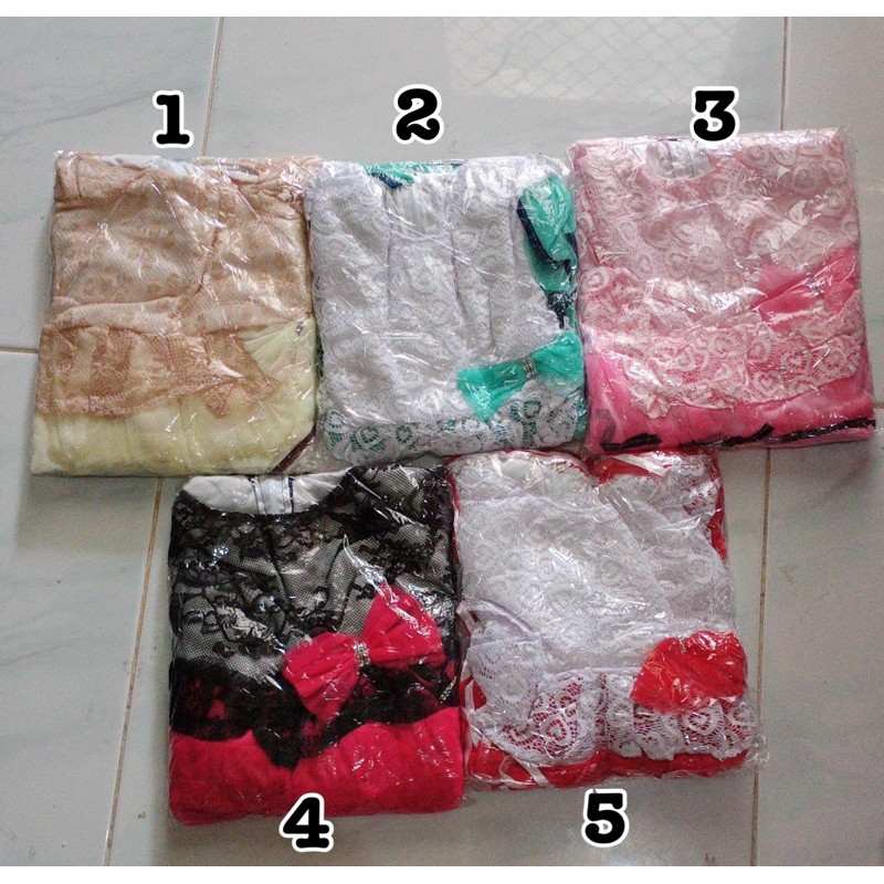 Dress tutu tile rempel brokat untuk anak 3-5 tahun dress ruffle nablfashion