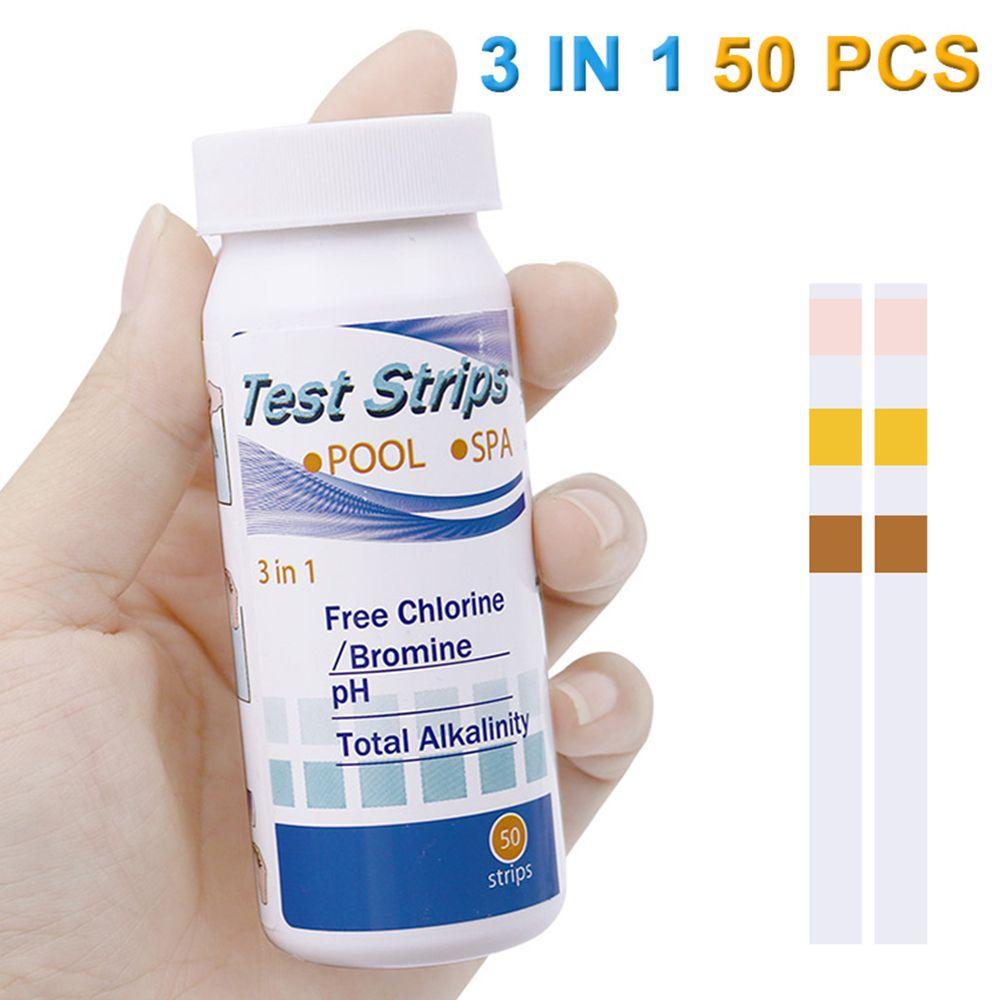 Strip Test Agustina 50pcs Test Air Nilai PH Kolam Renang