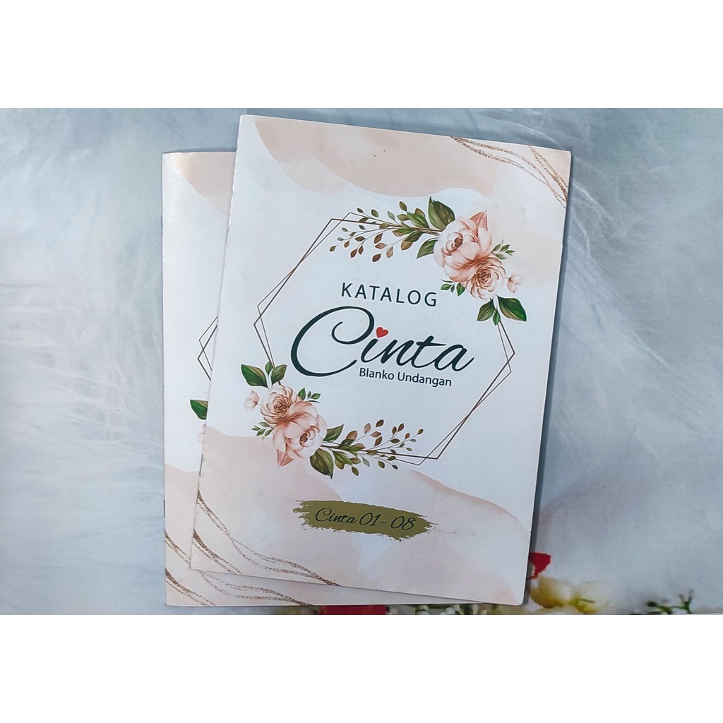 KATALOG BLANKO UNDANGAN CINTA SERI 1