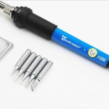 Alat Solder Kit Adjustable temperature 60W